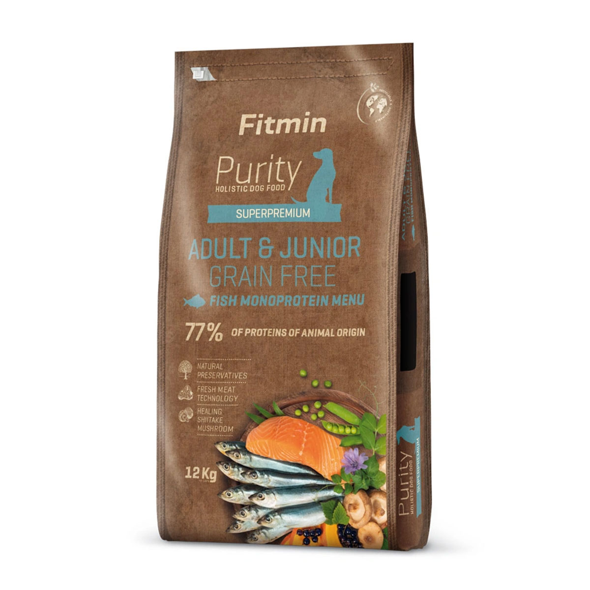 Fitmin Dog Purity Grain Free Adult &amp; Junior Fish Menu 12kg