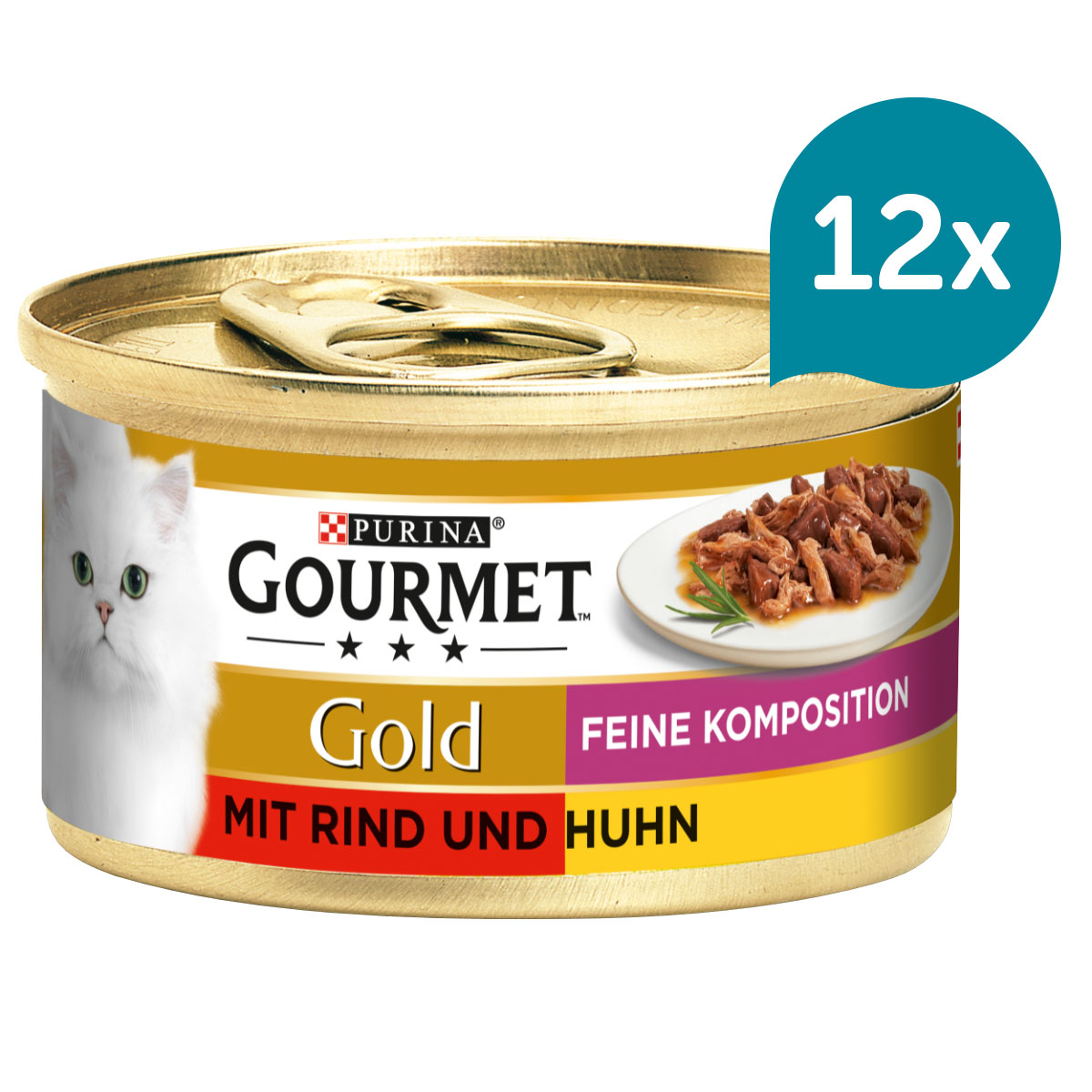Gourmet Gold Feine Komposition hovězí a kuřecí maso