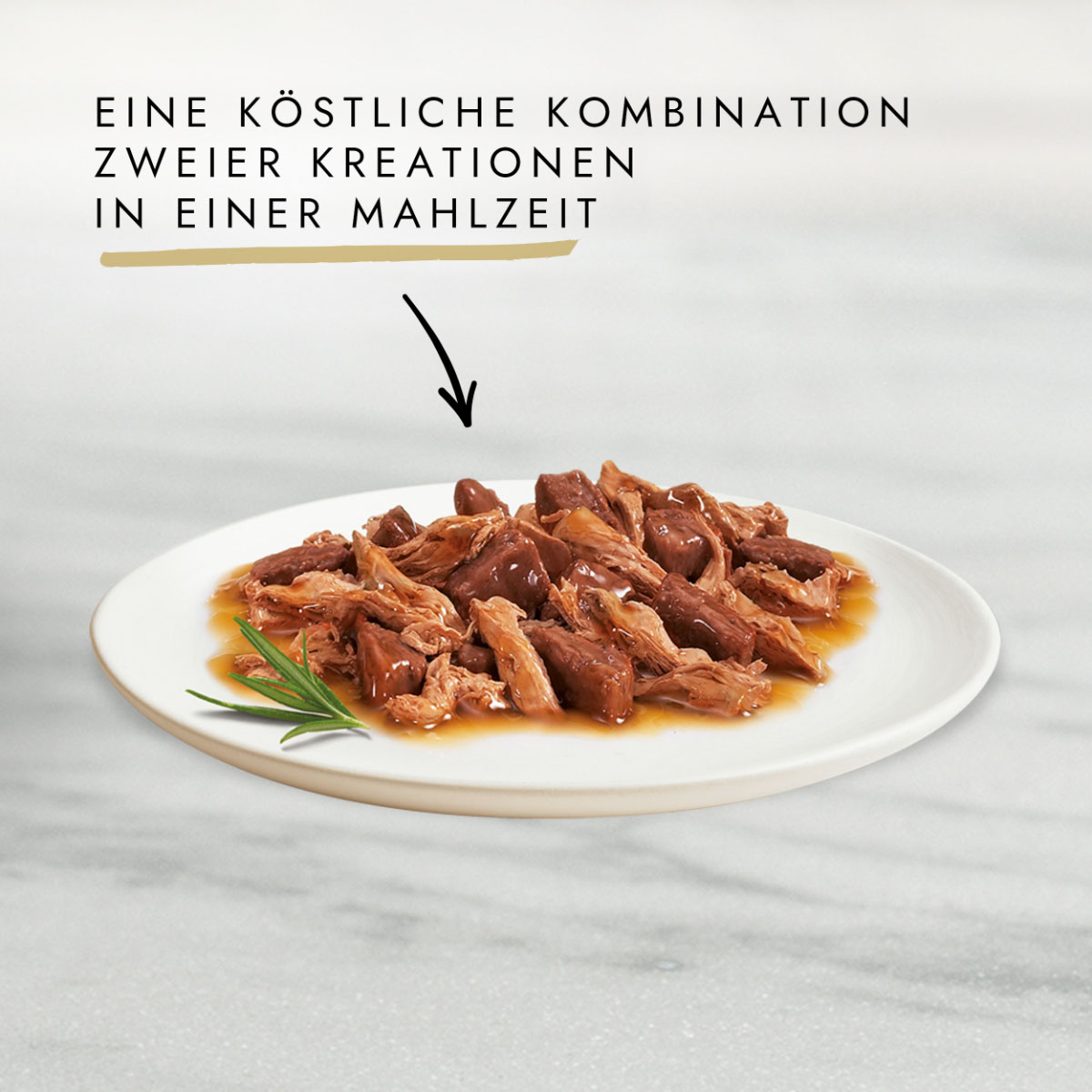 GOURMET Gold Feine Komposition, variace chutí