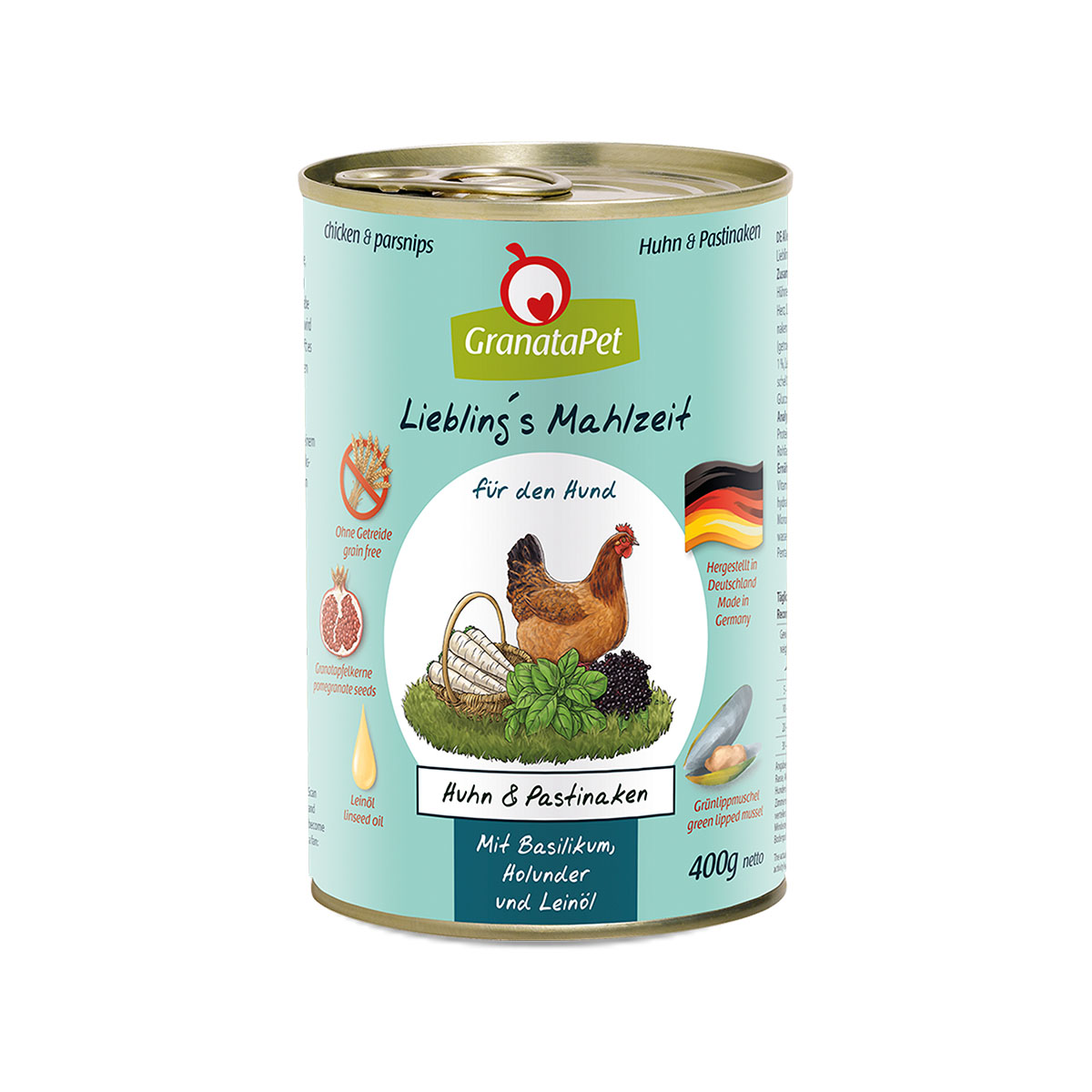 GranataPet Liebling's Mahlzeit s kuřecím masem a pastinákem