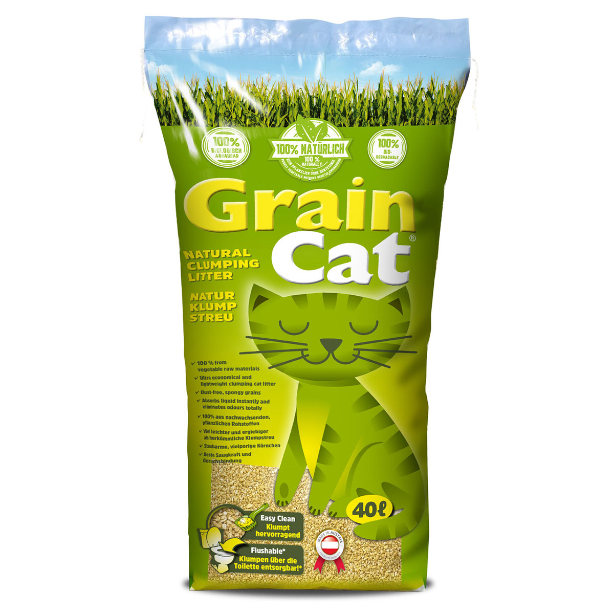 Green Cat přírodní podestýlka pro kočky