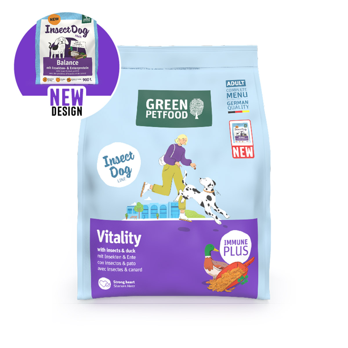 Green Petfood Vitality Insects &amp; Duck
