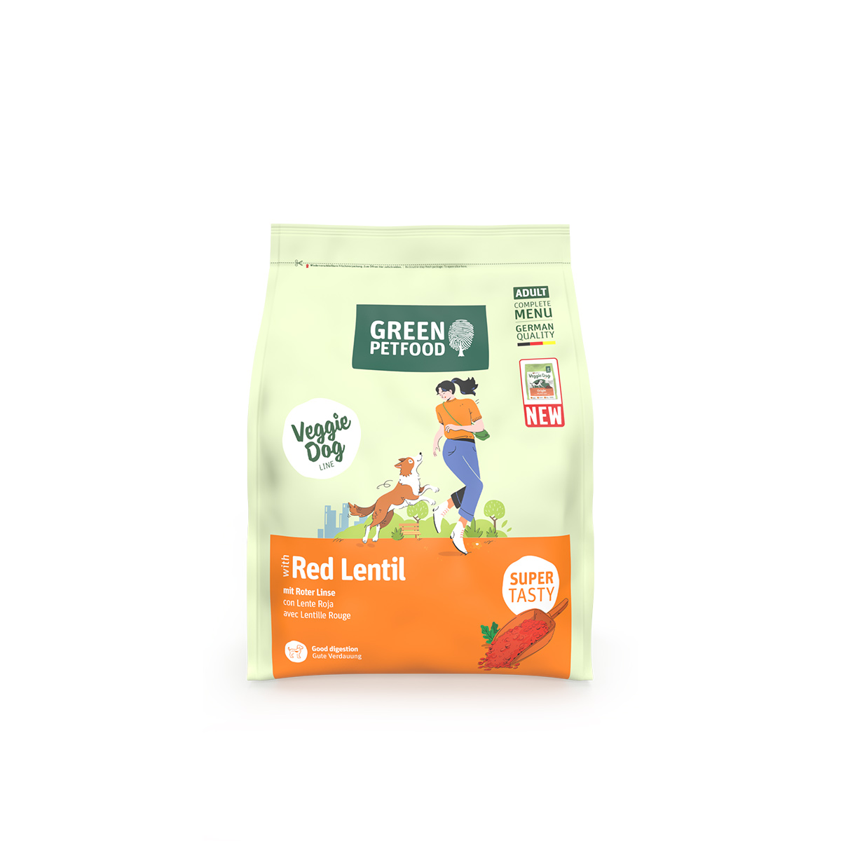 Green Petfood Červená čočka
