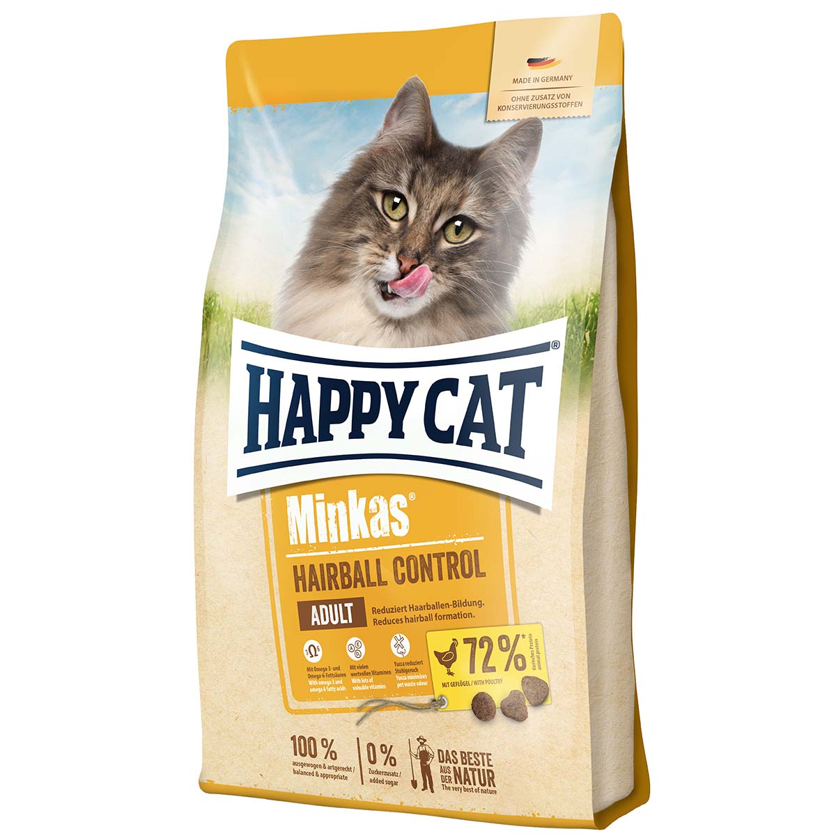 Happy Cat Minkas Hairball Control drůbež