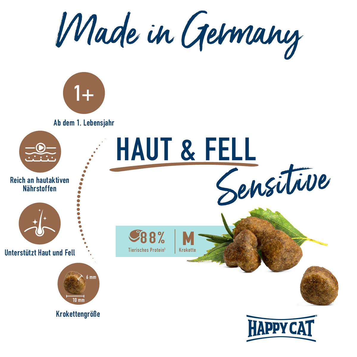 Happy Cat Sensitive kůže a srst
