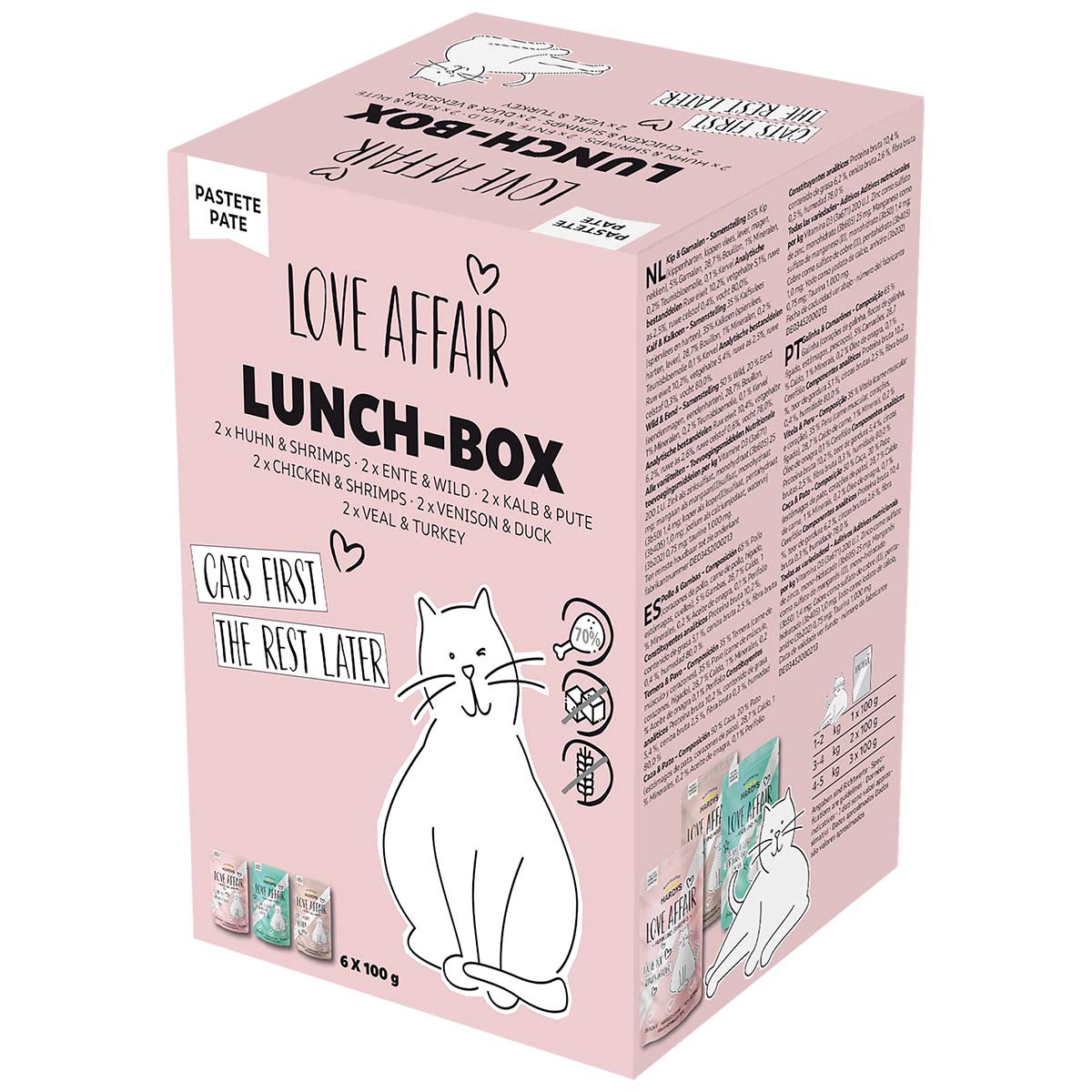 Hardys Love Affair Mixpaket 6x100 g