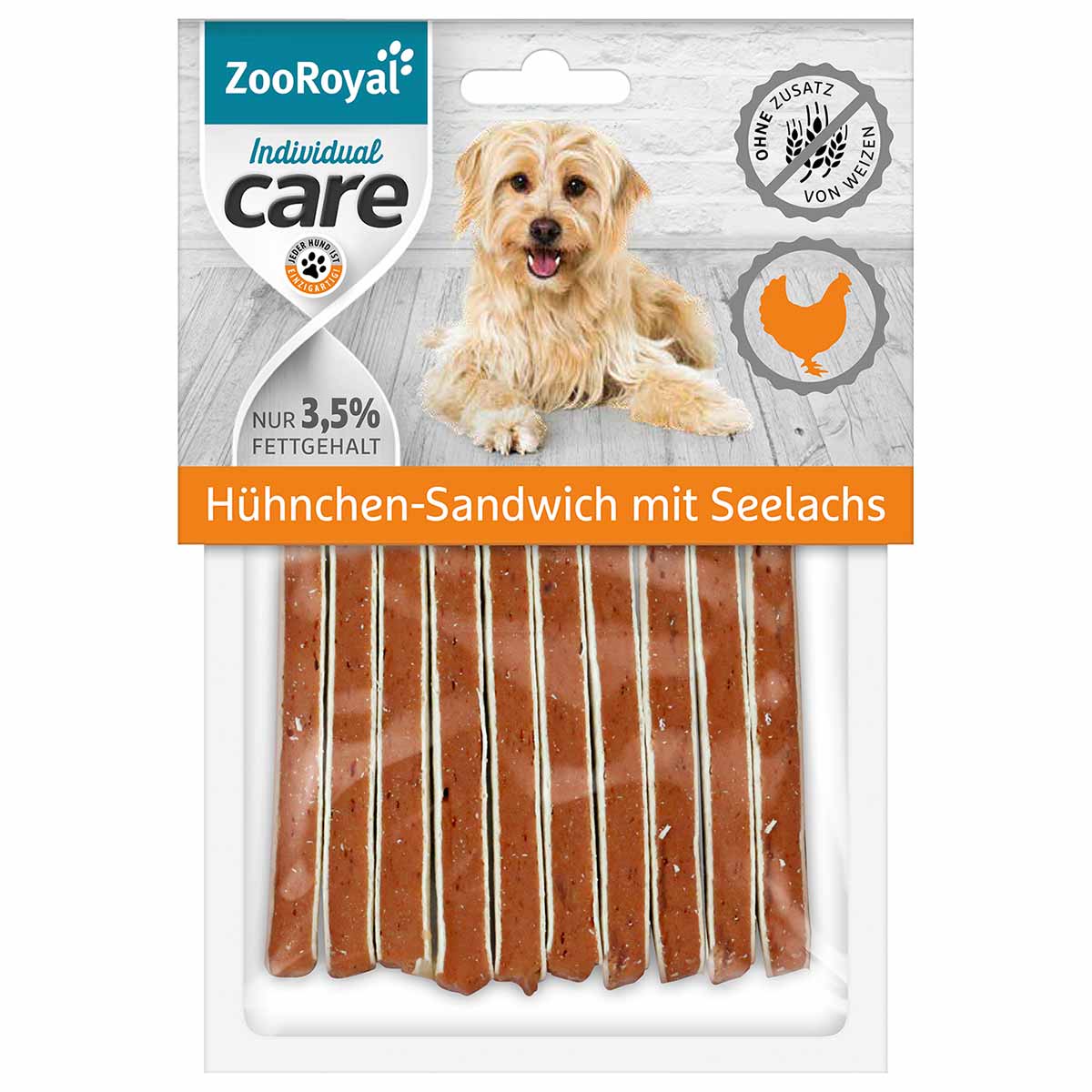 ZooRoyal Individual care Sandwich kuře s mořským lososem 70 g