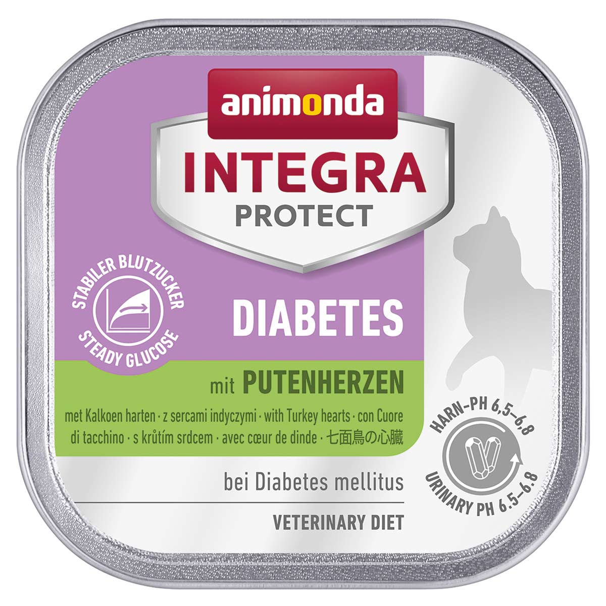 Animonda Integra Protect Diabetes s krůtími srdci