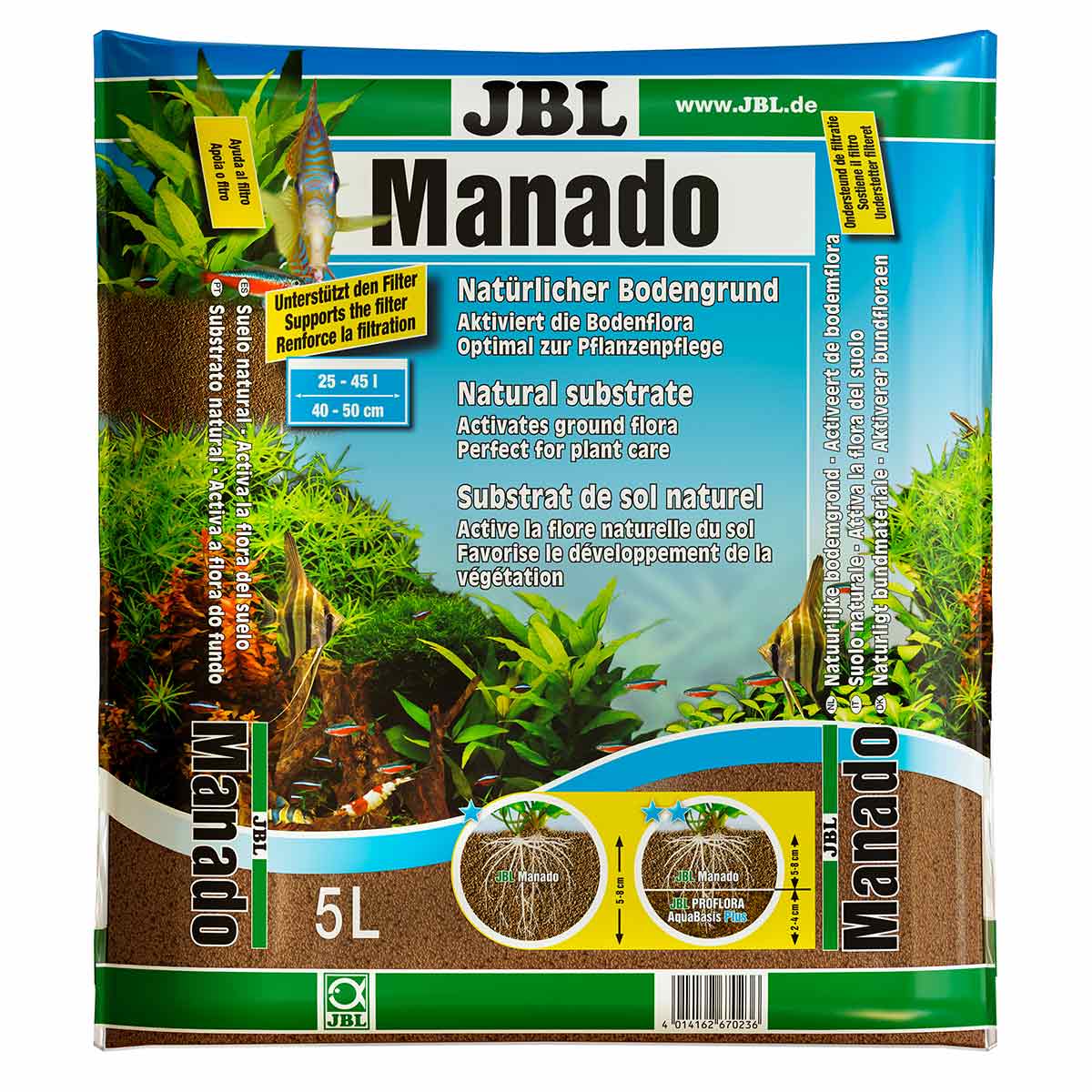 JBL Manado přírodní dno