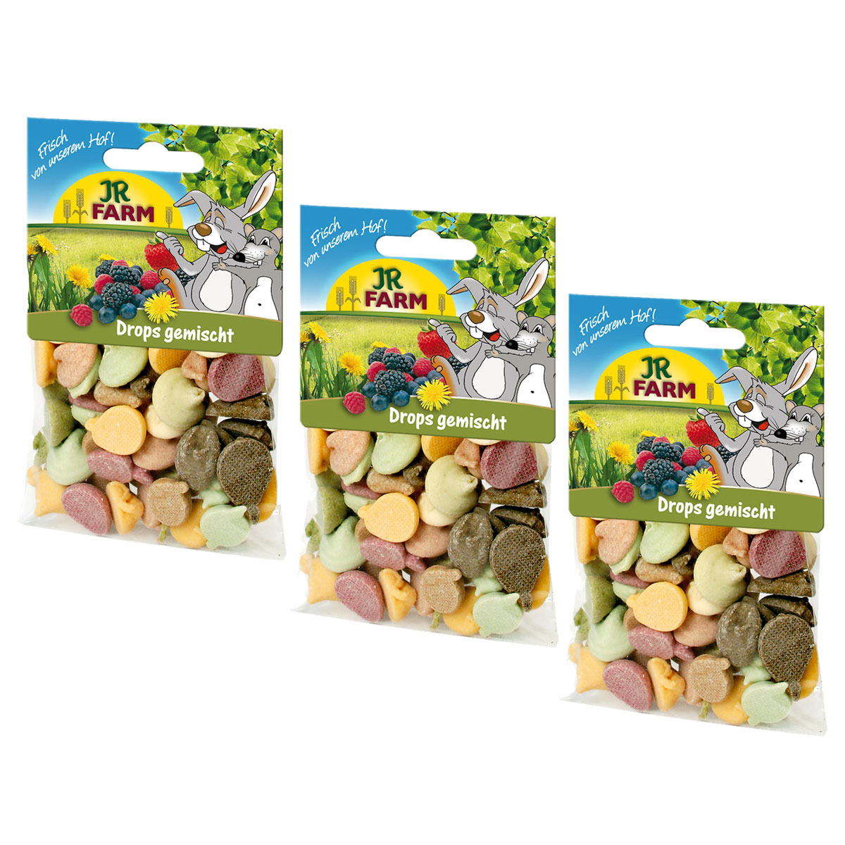 JR Farm směs dropsů pamlsek pro hlodavce