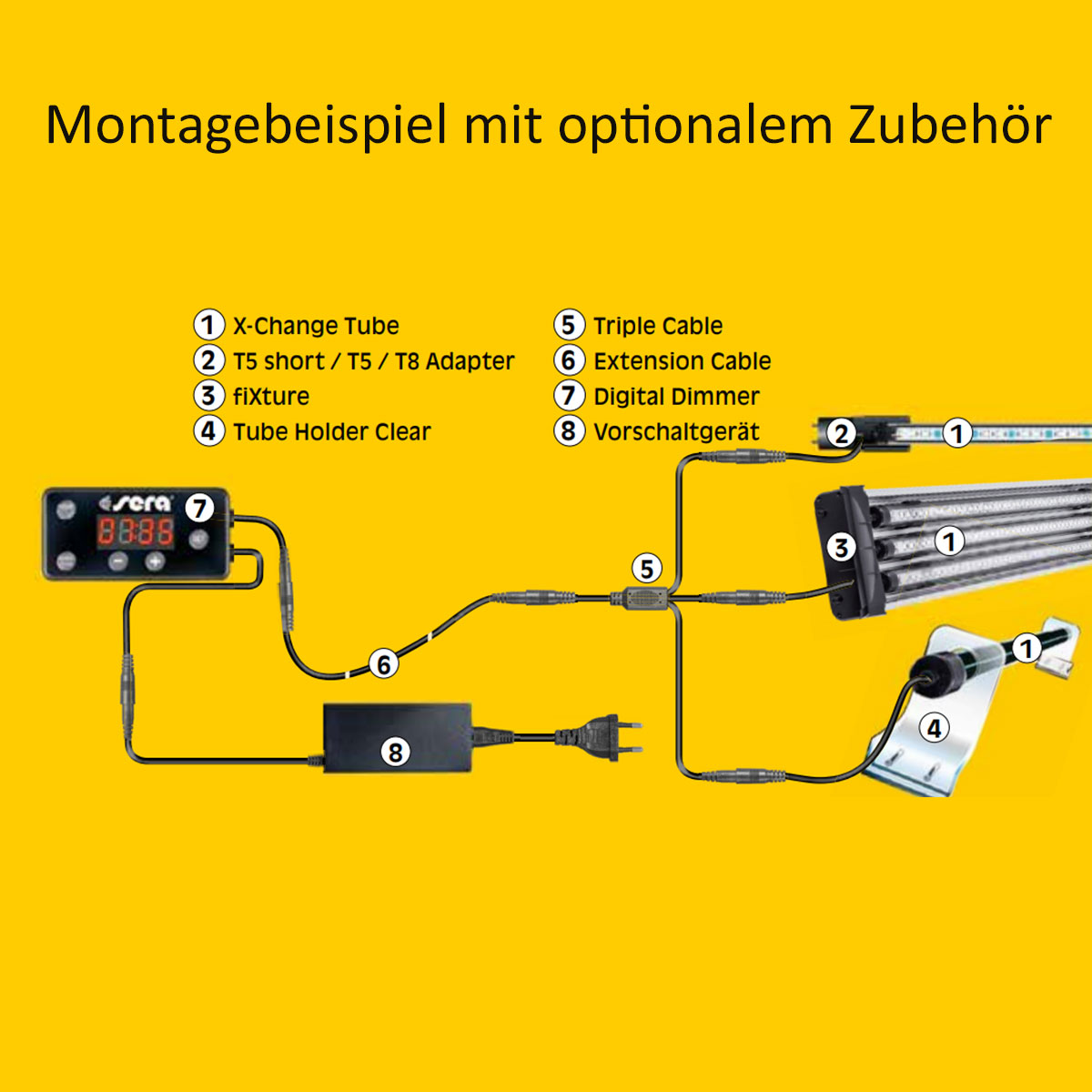 Sera LED X-Change adaptér