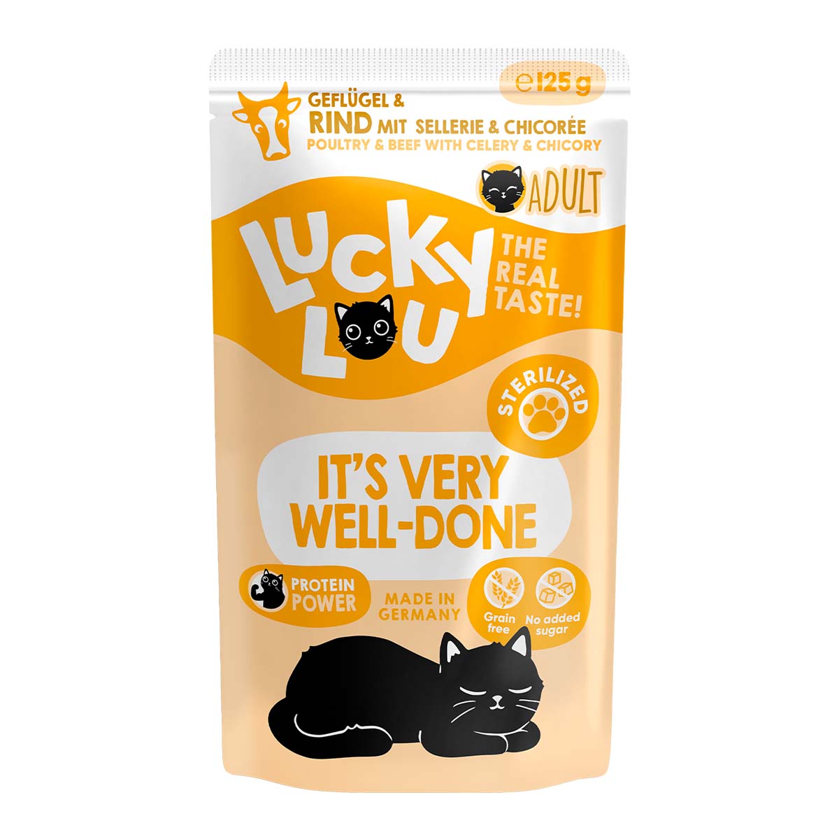 Lucky Lou Lifestage Sterilized drůbež a&nbsp;hovězí maso