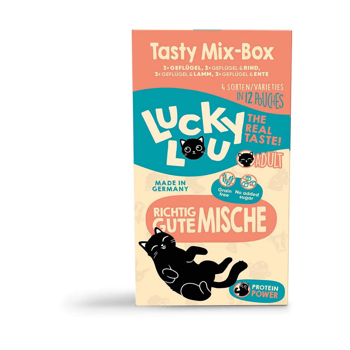 Lucky Lou Lifestage Adult Tasty mix 12&nbsp;×&nbsp;125&nbsp;g