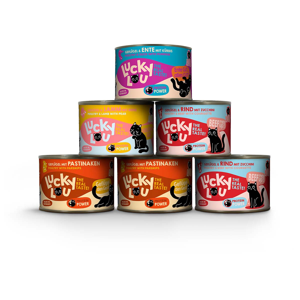 Lucky Lou Lifestage Adult Tasty mix 6&nbsp;×&nbsp;200&nbsp;g