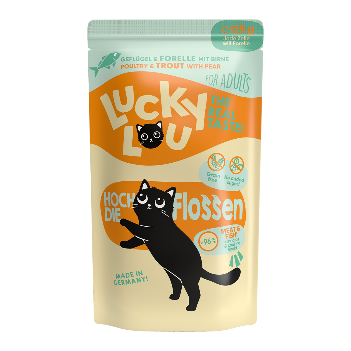 Lucky Lou Lifestage Adult drůbež a pstruh