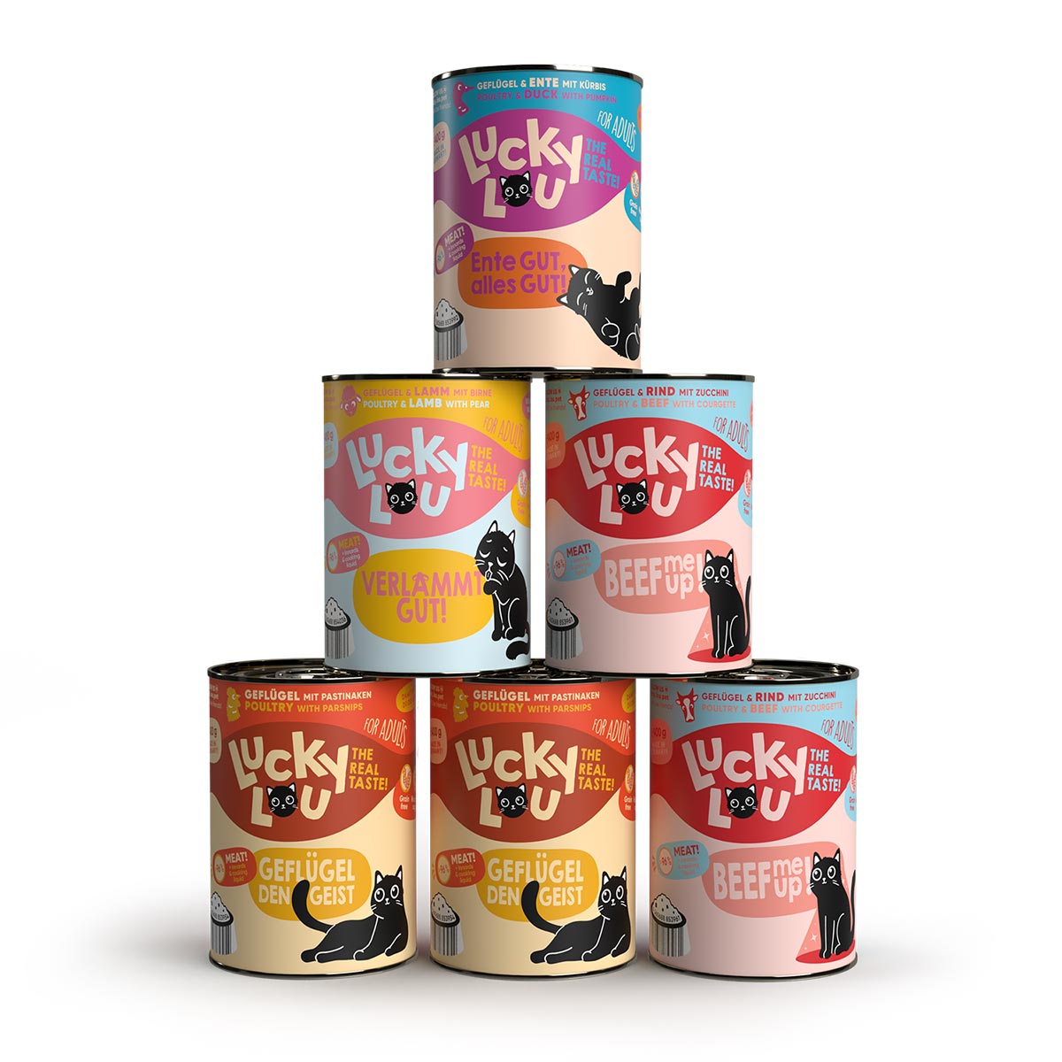 Lucky Lou Lifestage Adult Tasty mix 6 × 400 g