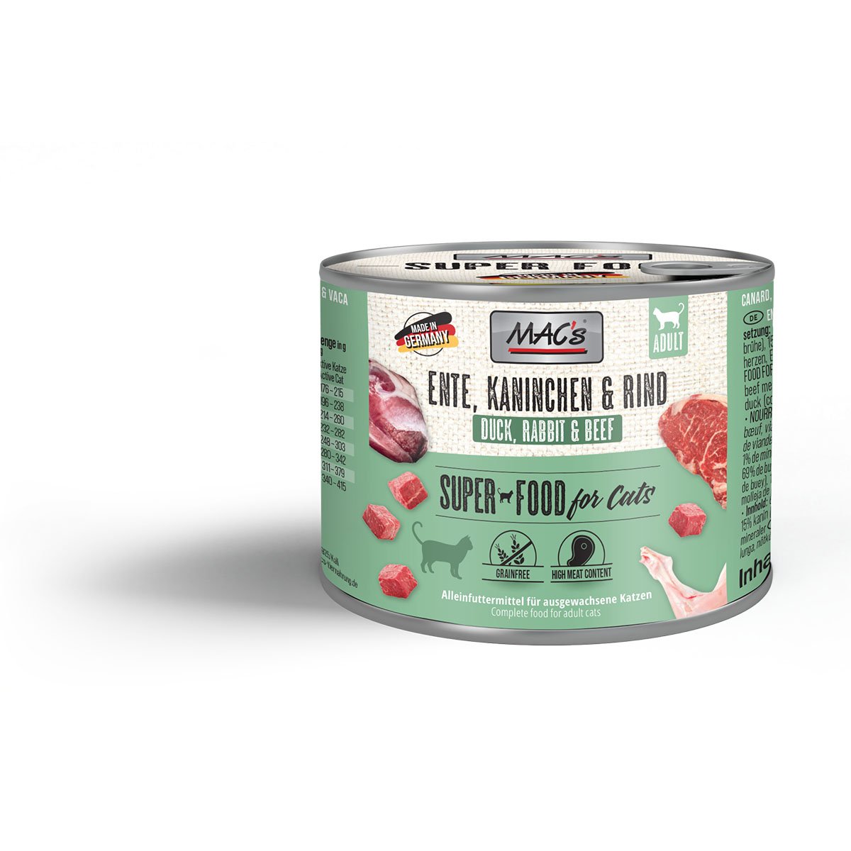 MAC's Cat s masovým menu – kachna, králík a hovězí maso