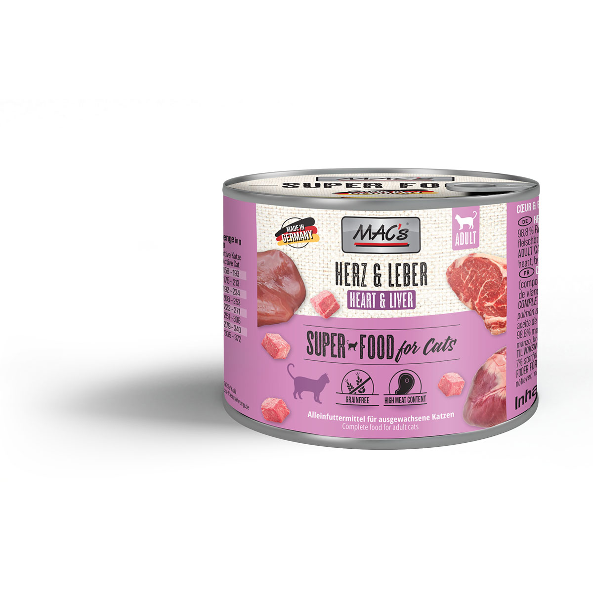 MAC's Cat s masovým menu – srdce a játra