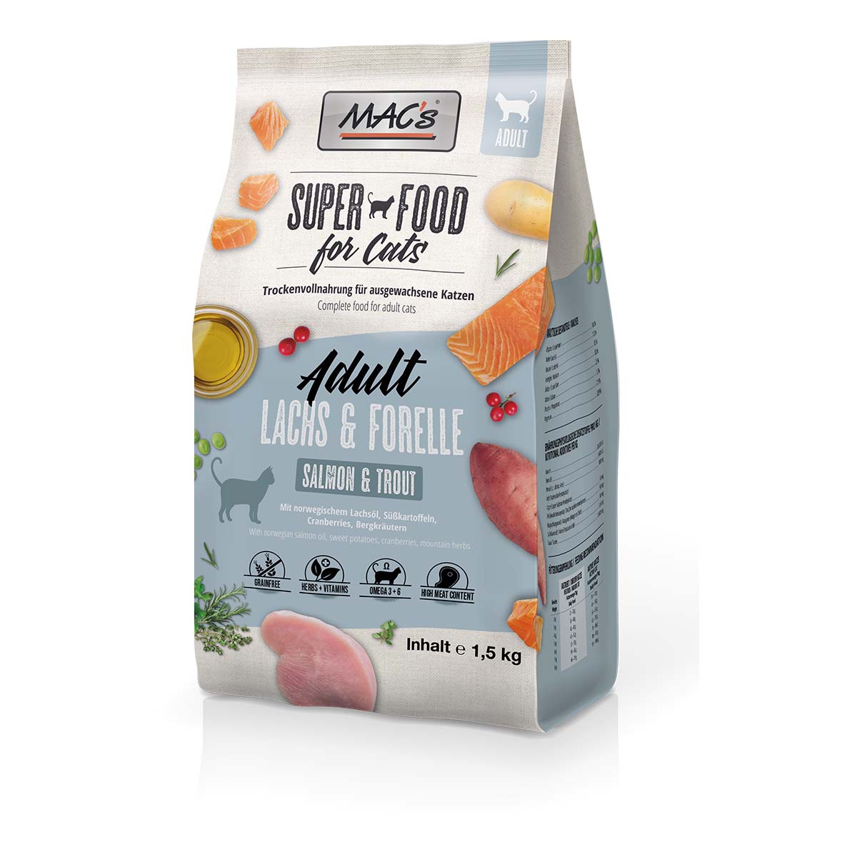 Mac's Cat Adult losos a pstruh