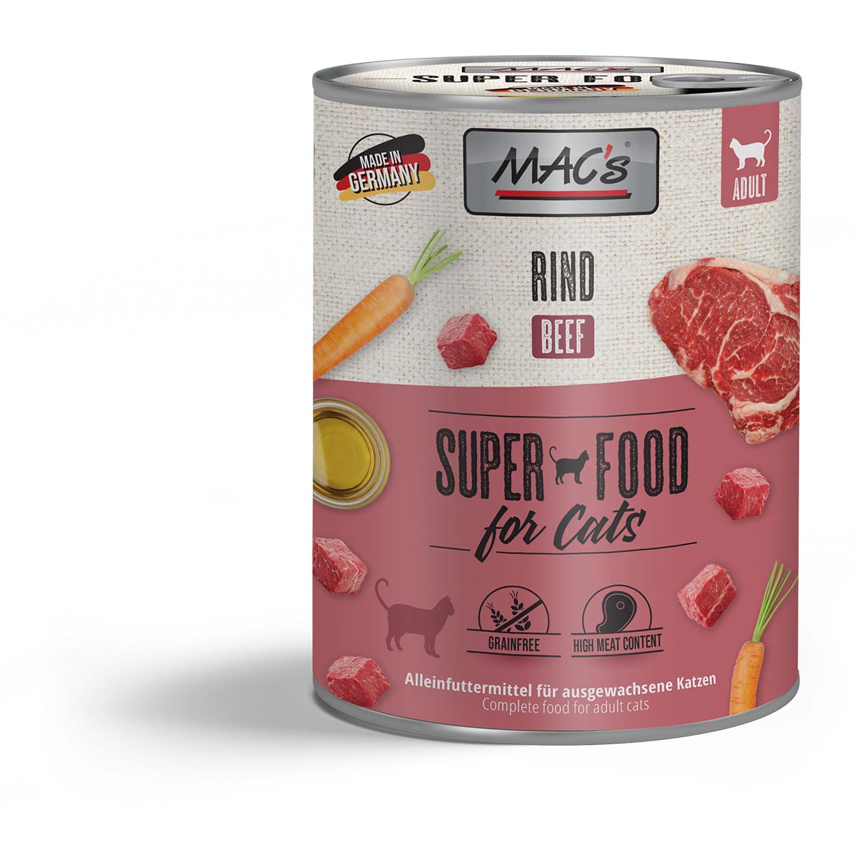 MAC’s Cat s masovým menu s hovězím masem