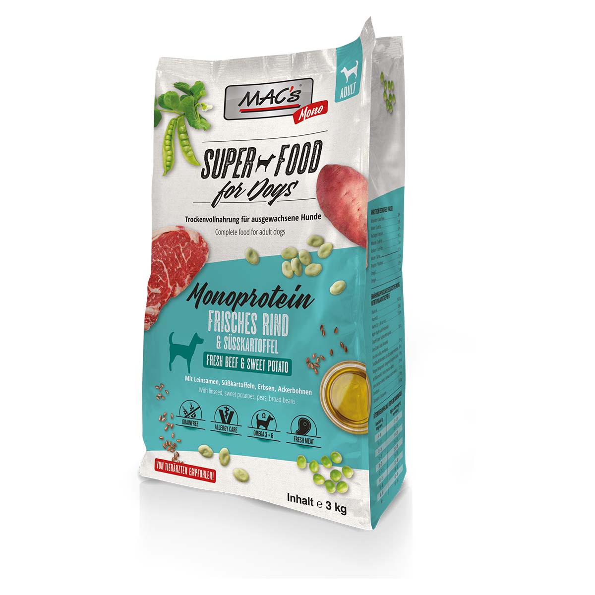 MAC's DOG Mono hovězí