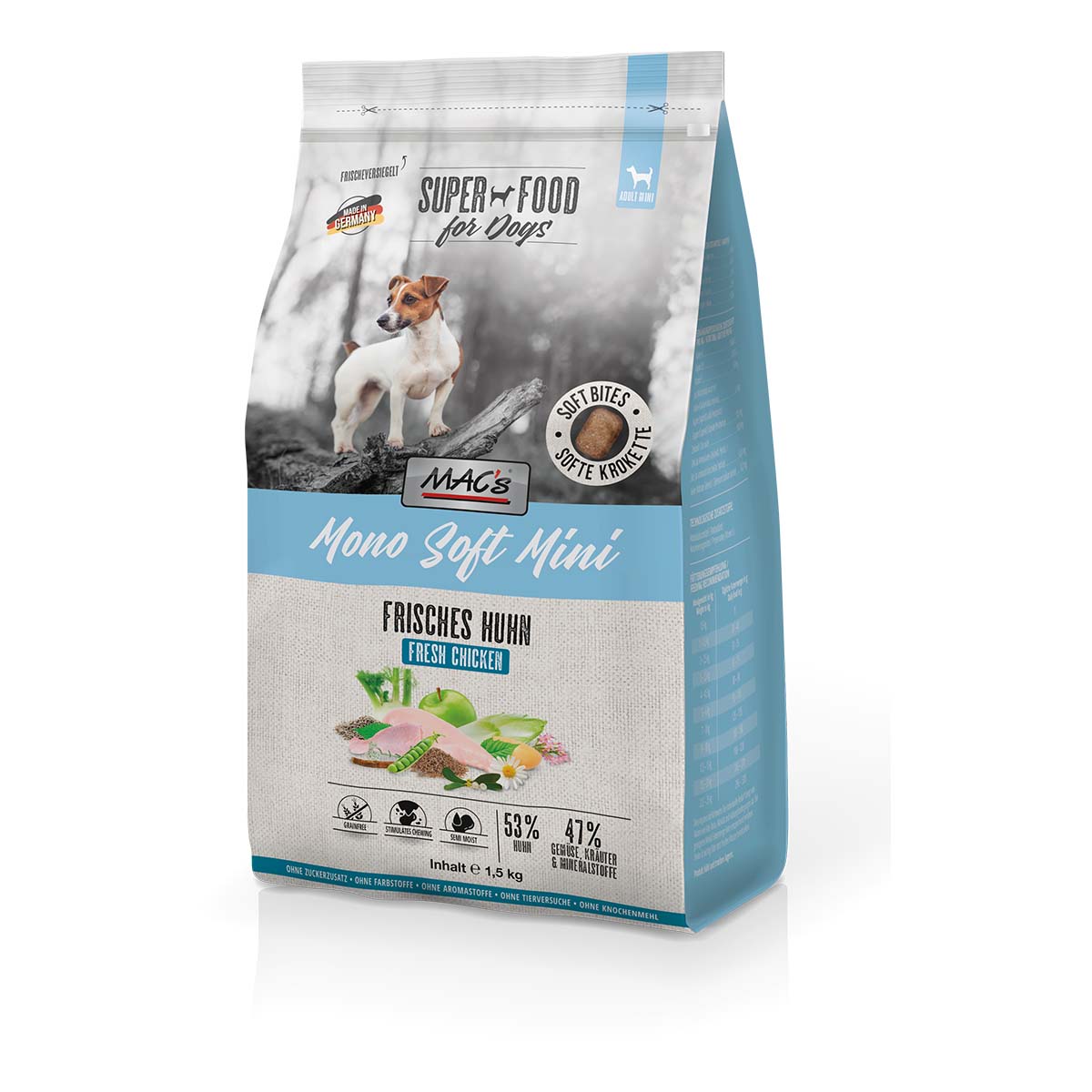 MAC's Dog Mono Soft Mini Čerstvé kuře