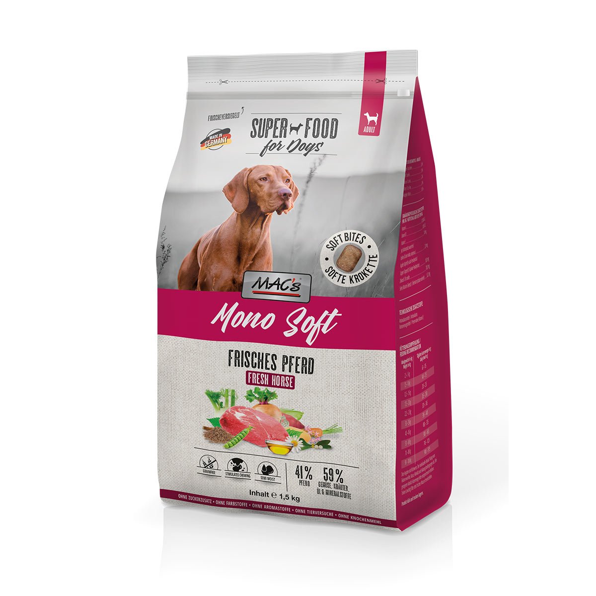 MAC's Dog Mono Soft Čerstvé Koňské