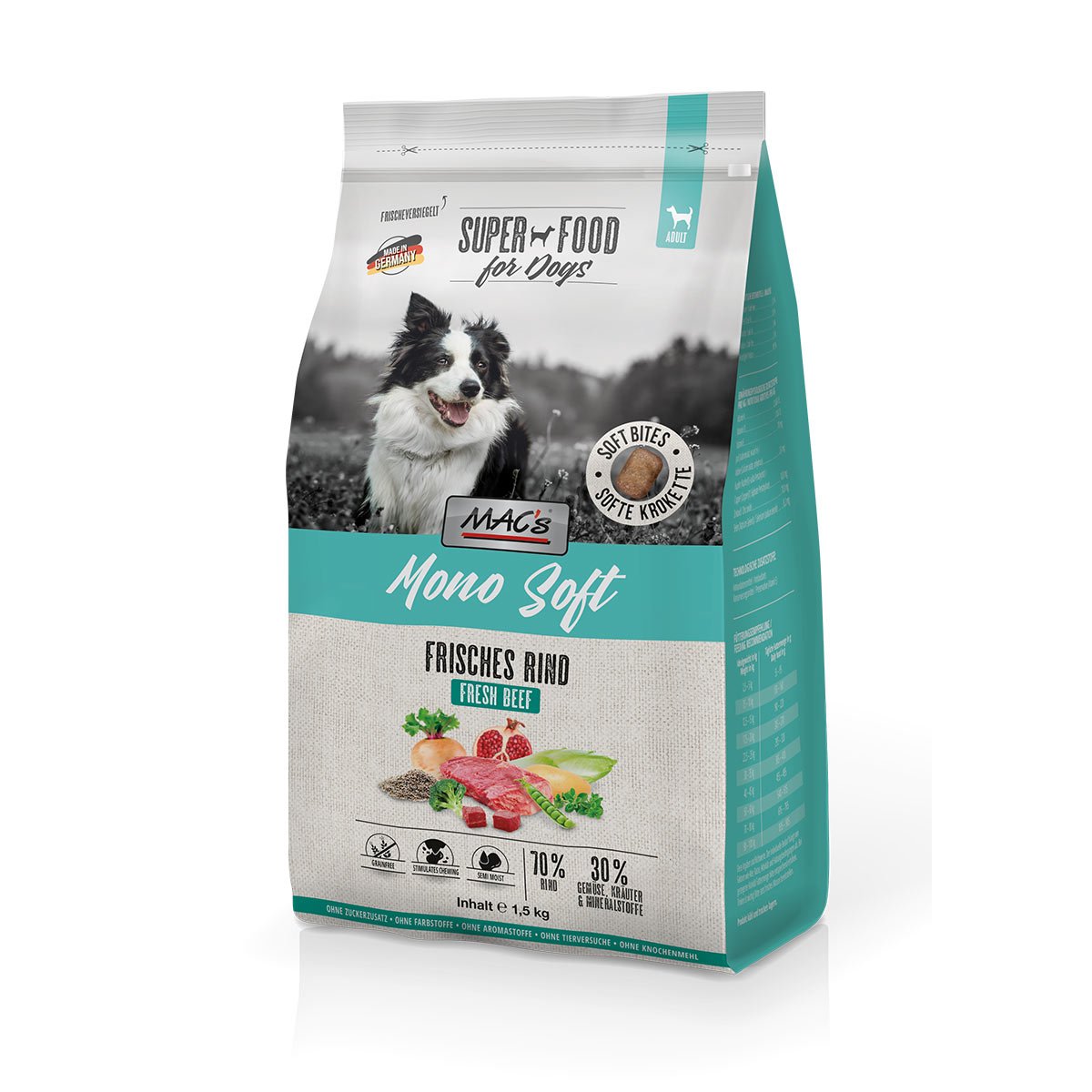 MAC's Dog Mono Soft Čerstvé hovězí