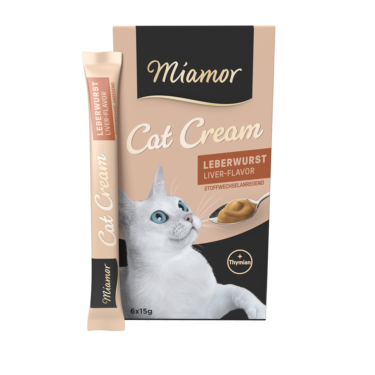 Miamor Cat Snack Cream jitrnice 6 × 15 g