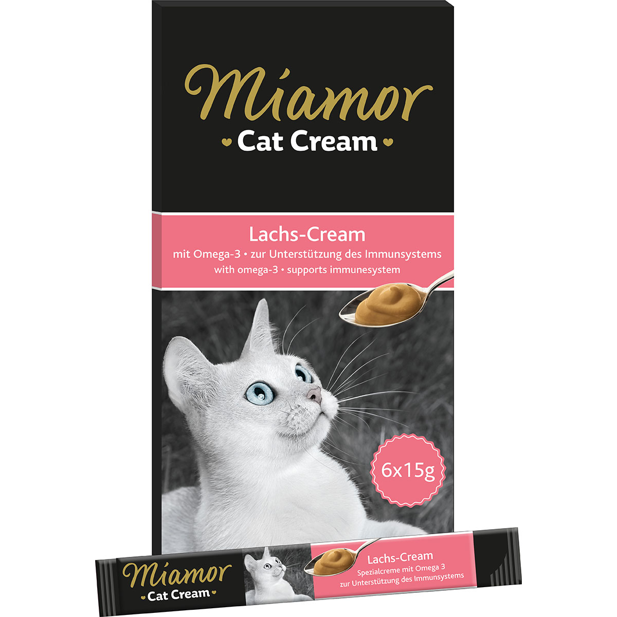 Miamor Cat Snack Cream losos
