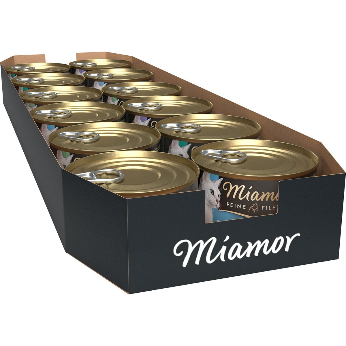 Miamor Feine Filets, kombinované balení, 48 × 185 g