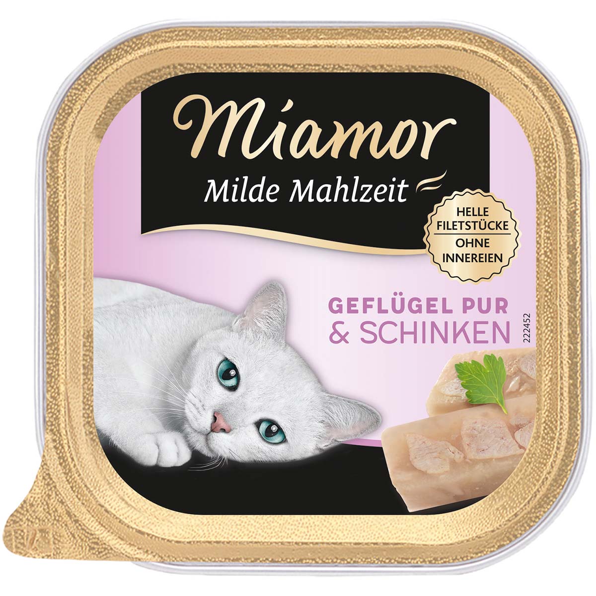 Miamor Milde Mahlzeit, čisté drůbeží a šunka