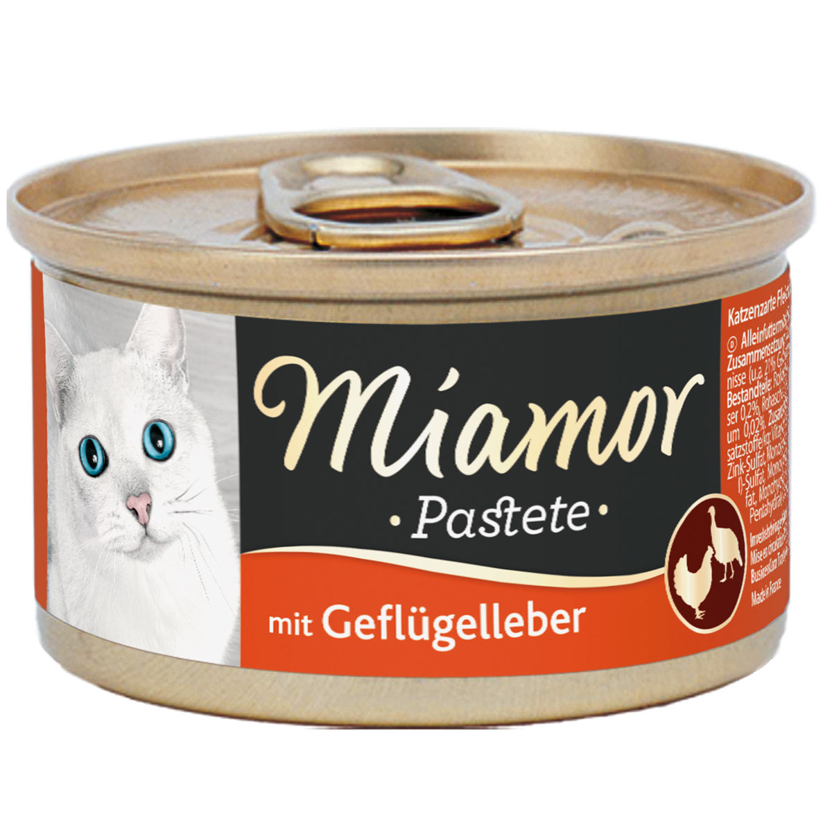 Miamor Katzenzarte s drůbežími játry v omáčce