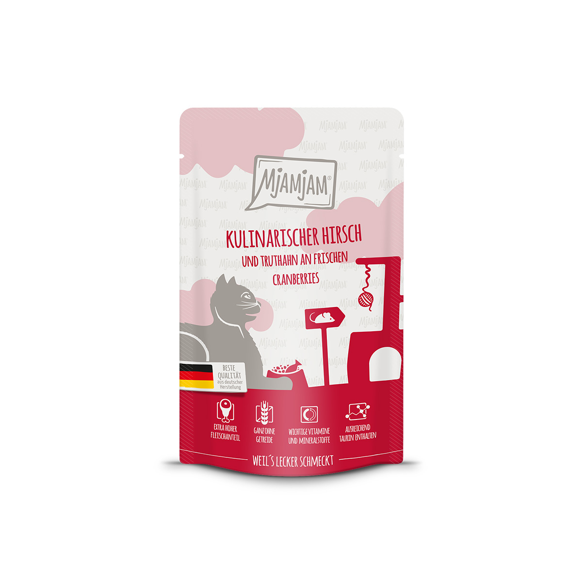 MjAMjAM Quetschie delikátní jelení maso a krocan