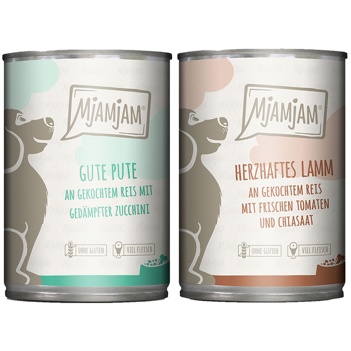 MjAMjAM Monopaket I jehněčí a krůta 6× 400 g