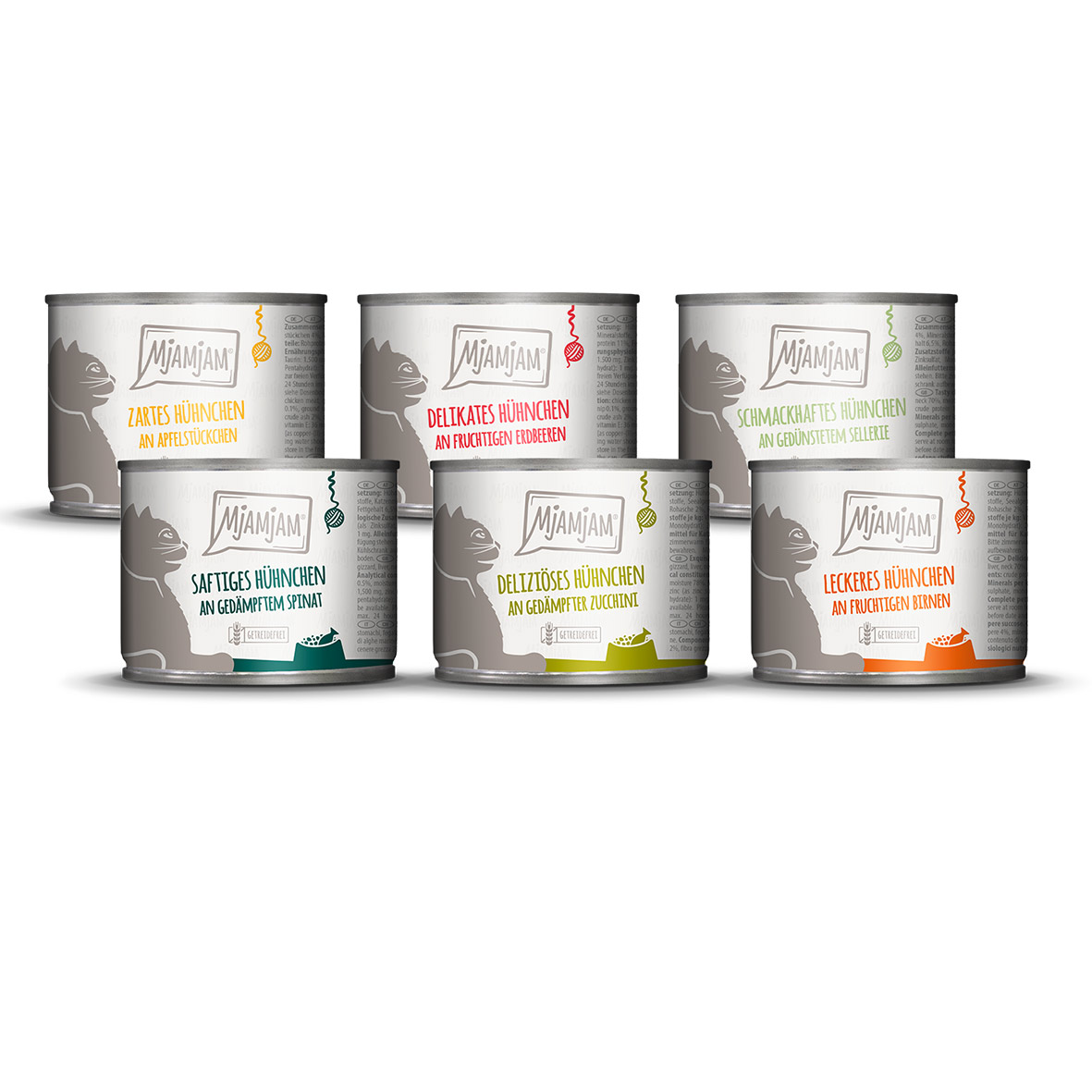 MjAMjAM Chicks &amp; Friends Box 6x200 g