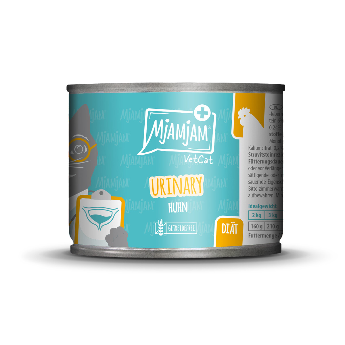 MjAMjAM VetCat Dieta Urinary Kuře