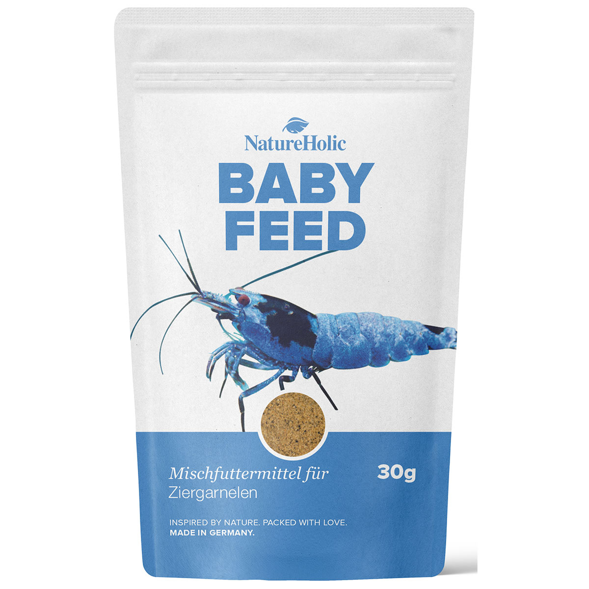 NatureHolic – Babyfeed krmivo pro odchov krevet – 30 g