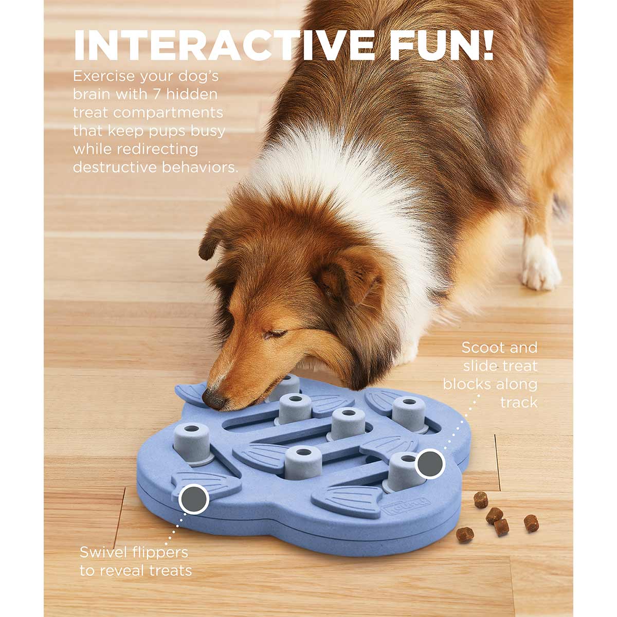 Dog Hide n‘ Slide – Kompozitní interaktivní hračka
