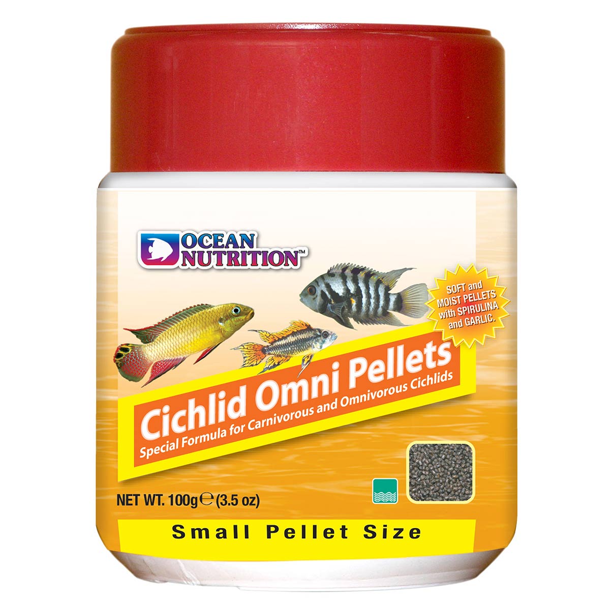 Ocean Nutrition Cichlid Omni Pellets Small