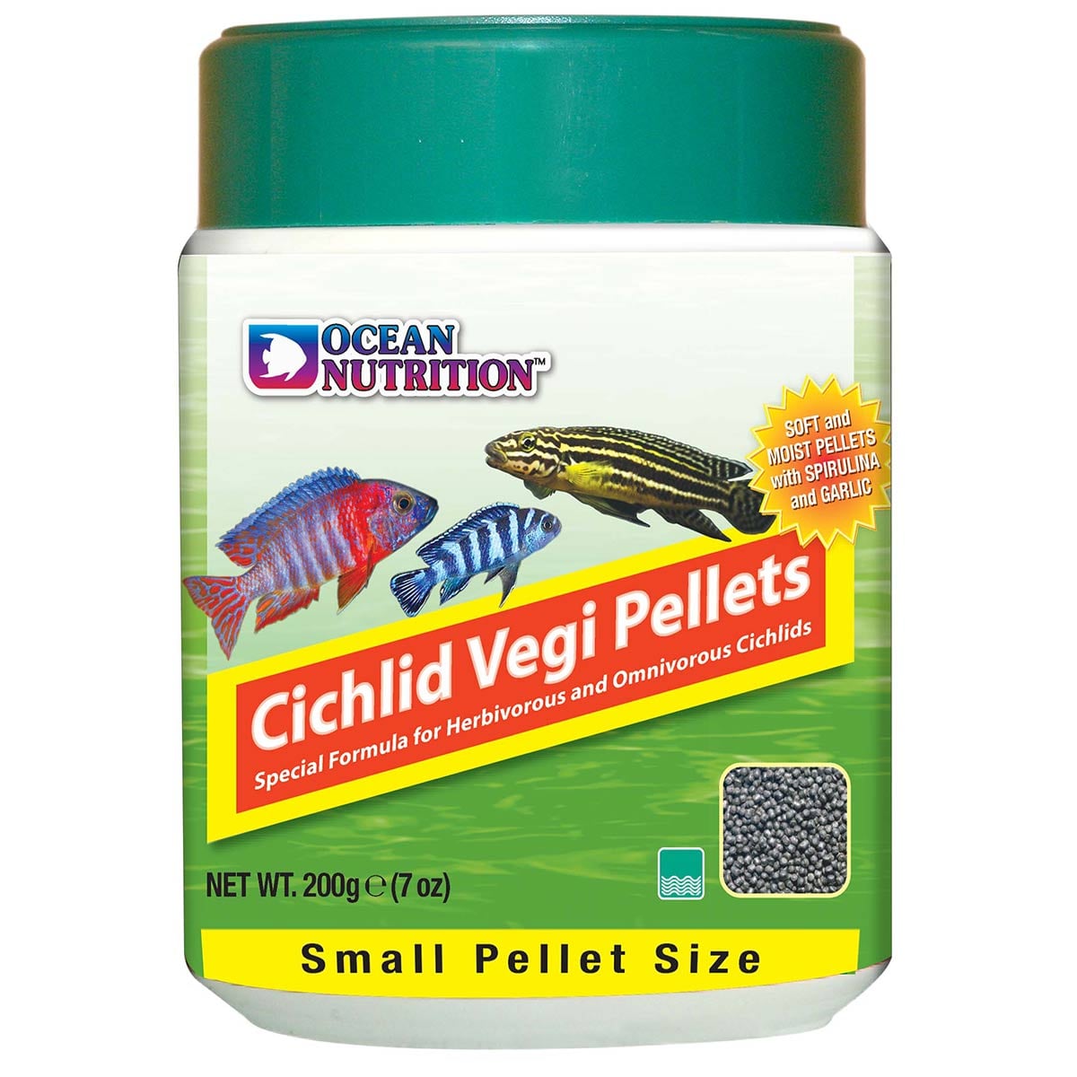 Ocean Nutrition Cichlid Vegi Pellets Small