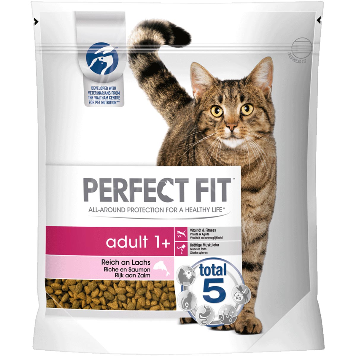 Perfect Fit Adult 1+ s velkým množsstvím lososa