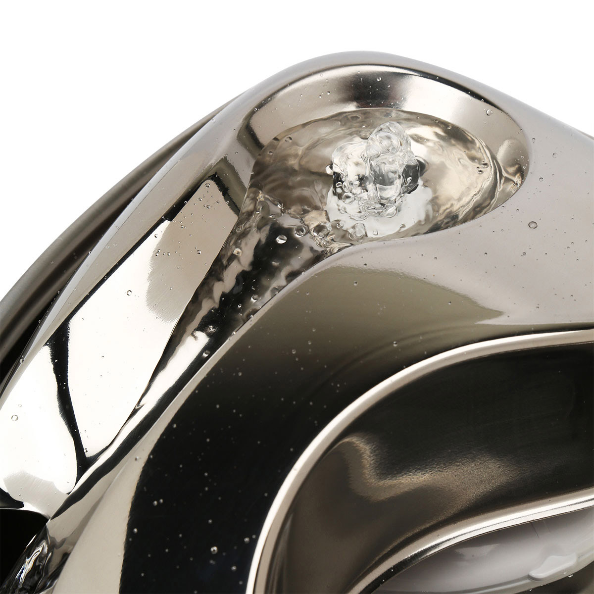 Pioneer Pet Rain Drop Style fontána z nerezové oceli, 2,8 l