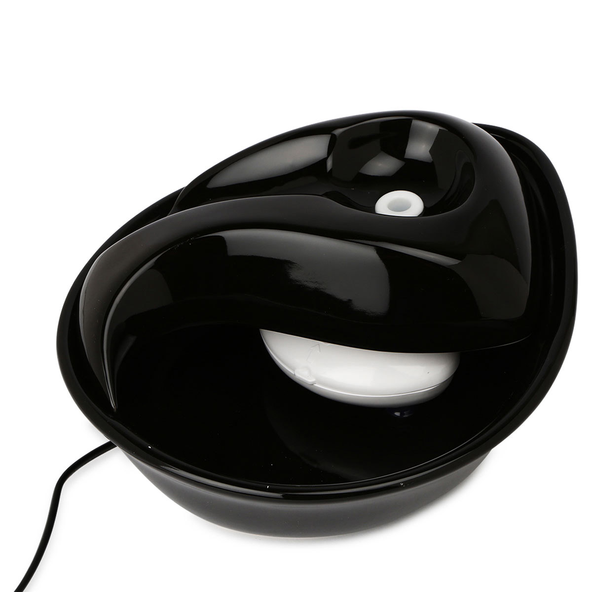 Pioneer Pet Rain Drop Style fontána z keramiky o objemu 1,8 l, černá