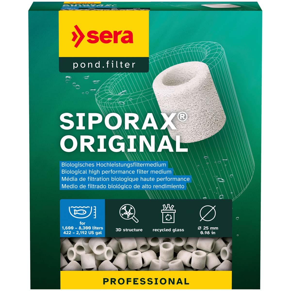Sera pond siporax 2 kg (10 l)