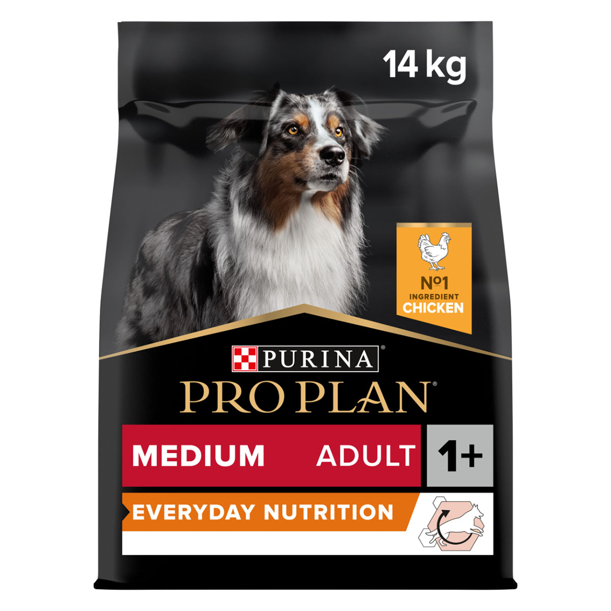 Pro Plan Medium Adult s velkým množstvím kuřecího masa a s rýží