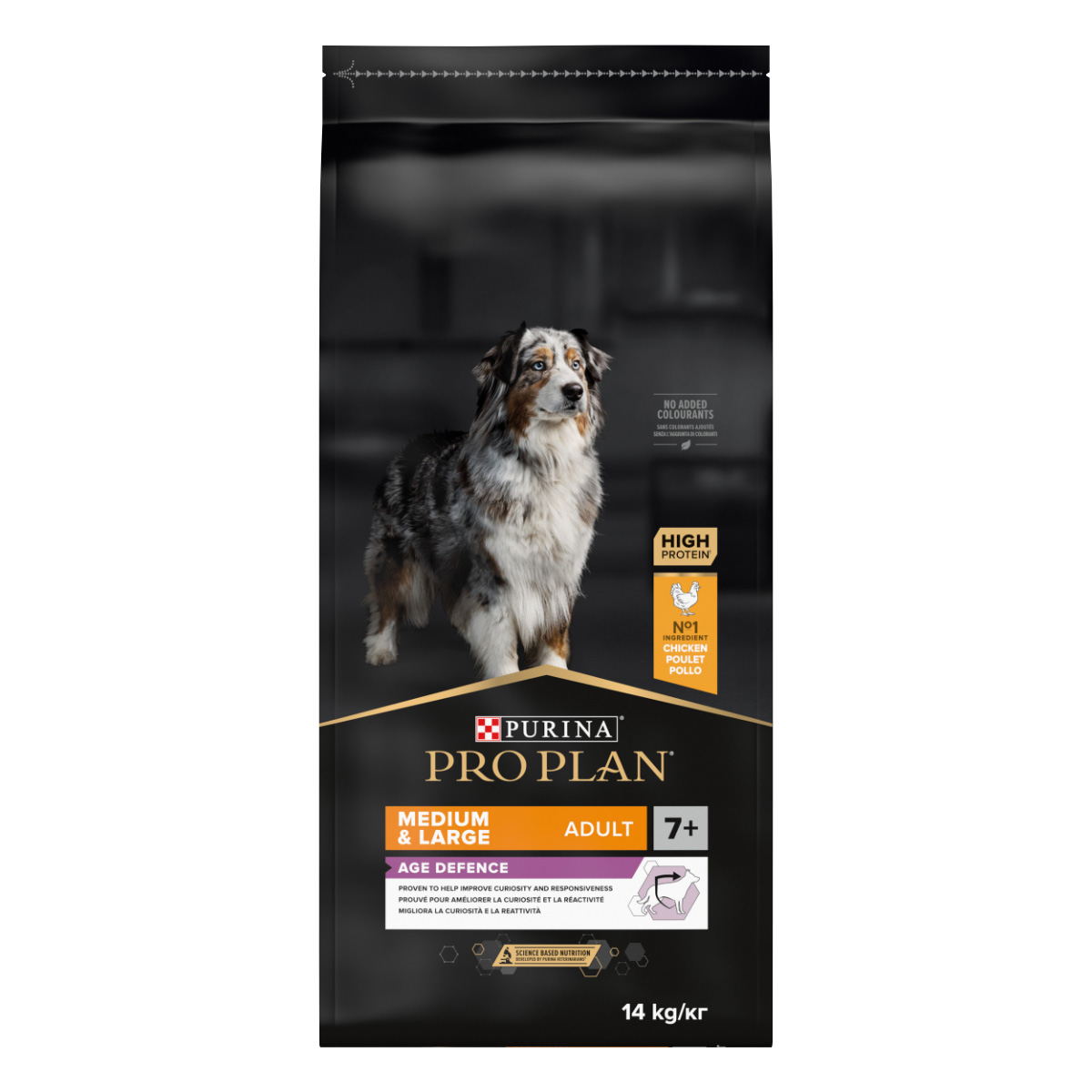 Pro Plan DOG Medium & Large Adult 7+ s OPTIAGE s velkým množstvím kuřecího masa