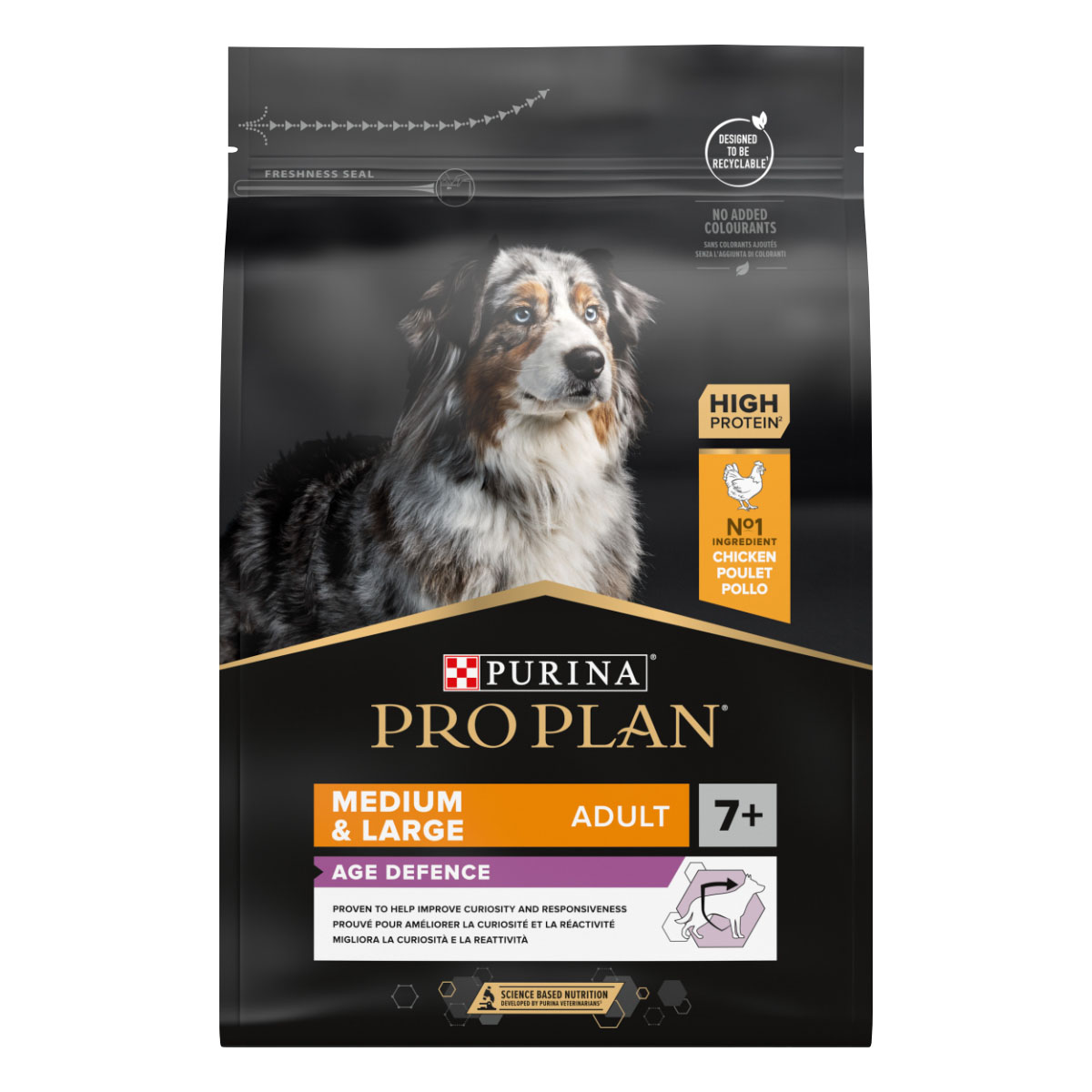 Pro Plan OPTIAGE s vysokým obsahem kuřecího masa pro dospělé psy 7+
