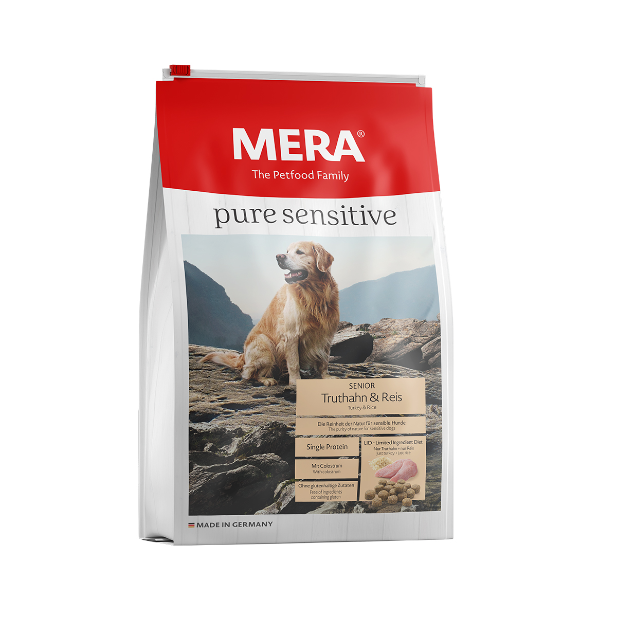 MERA pure sensitive Senior krocan a rýže