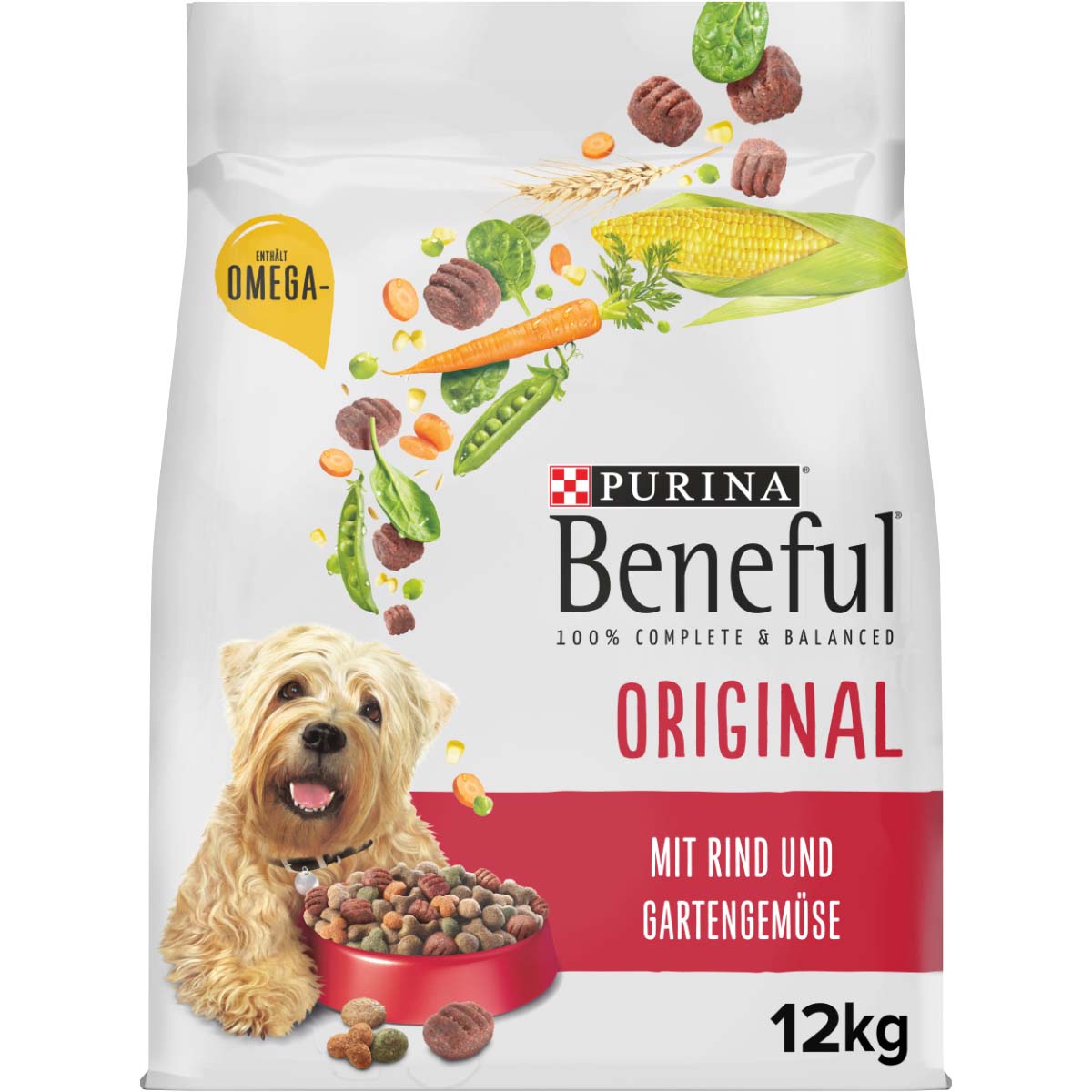 PURINA BENEFUL Original hovězí se zeleninou